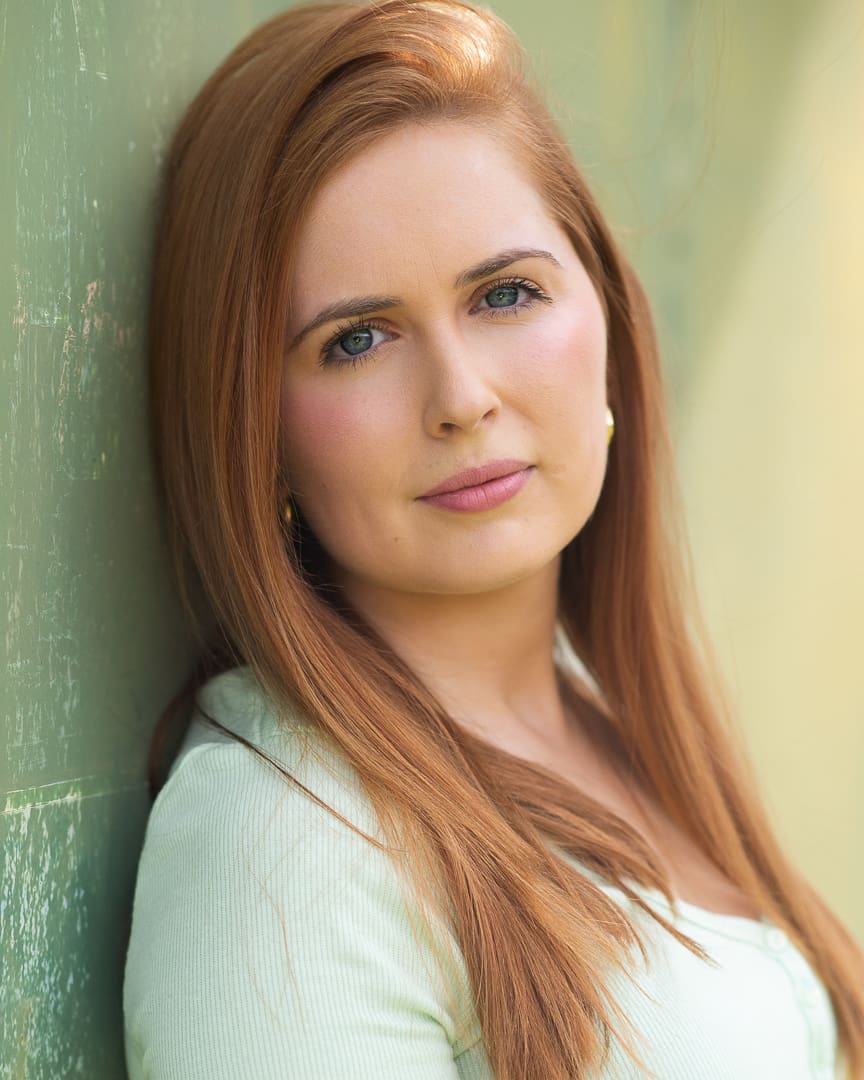 Outdoor actor headshot taken in melbourne